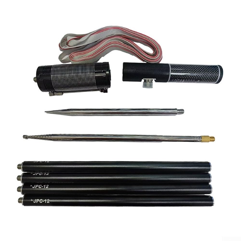 JPC-12 HF Antena portátil de onda corta, antena de onda corta Soporte de banda de 8 MHz a 50 MHz para viajes de negocios al aire libre