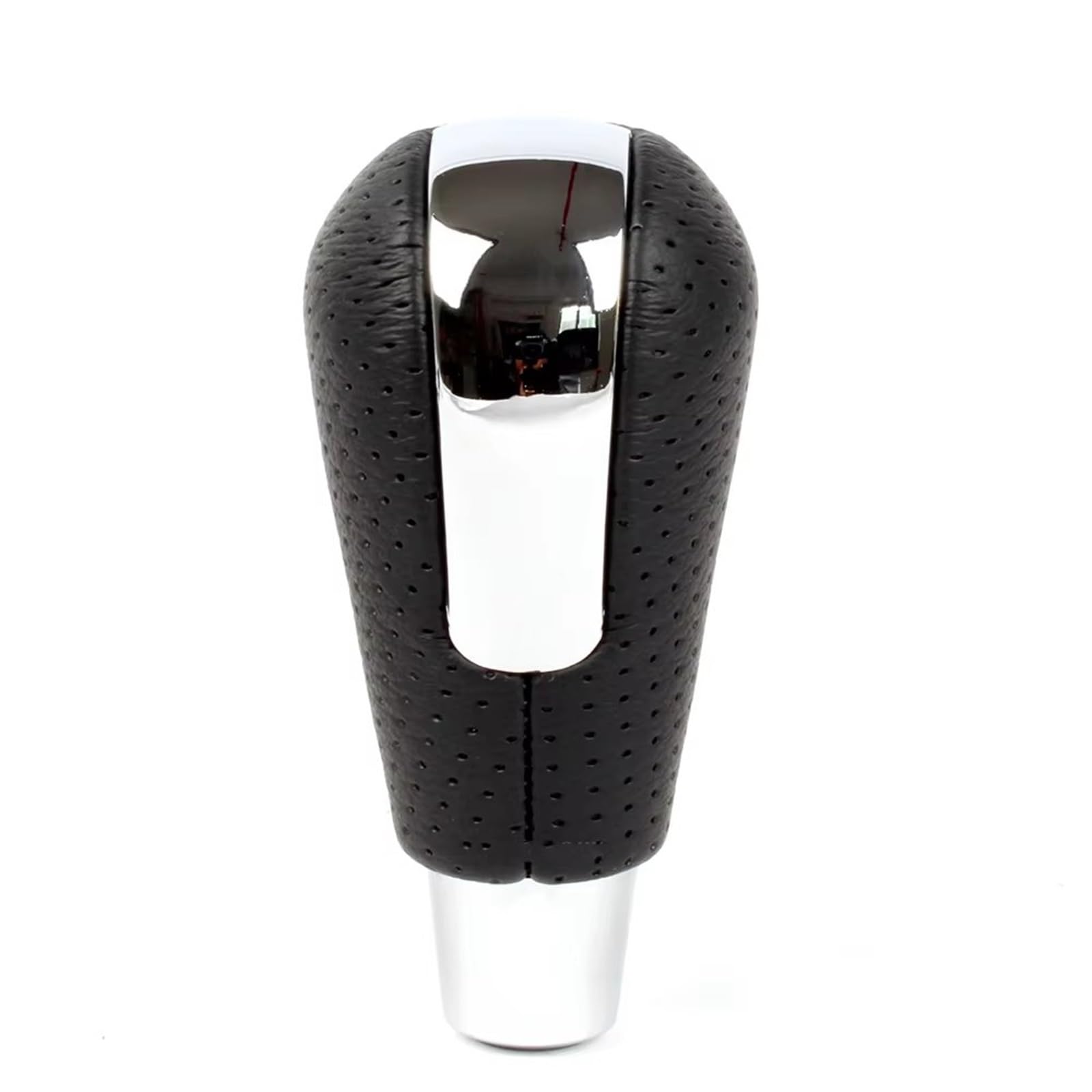 YLMKMVLCZC for CX-9 2007-2016 Automatic Transmission Leather Gear Stick Shift Knob Lever Gear Shift Knob Lever