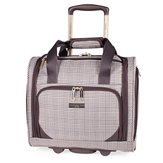 London Fog Equipaje EVA de lado suave con ruedas duraderas probadas por estrés | Maleta telescópica con mango de arrastre | Camberley LFL003