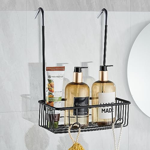 DUFU Shower Caddy Hanging, Over Door Shower Shelf, Rustproof Stainless
