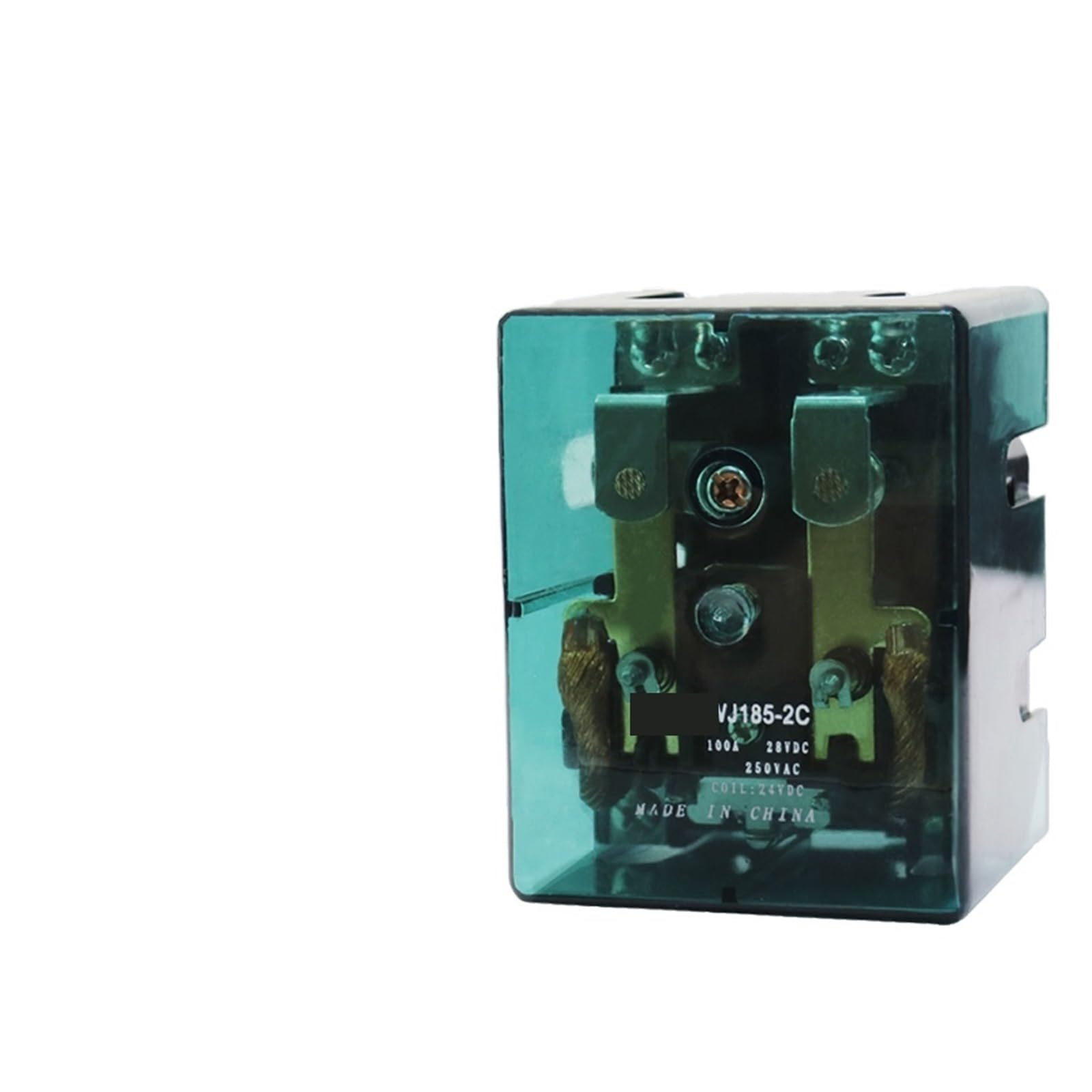 NWPNLXEA JQX-62F-2Z dpdt Relay 12v 24v 80A 120A High Power Relay Relay Electronmagnetic Relay with WJ184-2C(Z(Transfer),12VDC)