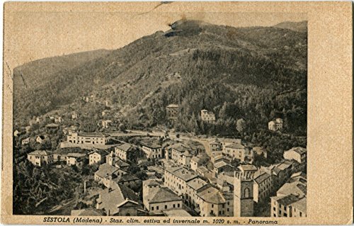 1950 Sestola - Modena, Staz. climatica estiva ed invernale m. 1020 - FP B/N VG Cartolina Postale