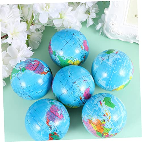 CANIGHT 20 Pçs Brinquedos Globo Terrestre Para Crianças Mini Bolas Antiestresse Brinquedos Para Gato