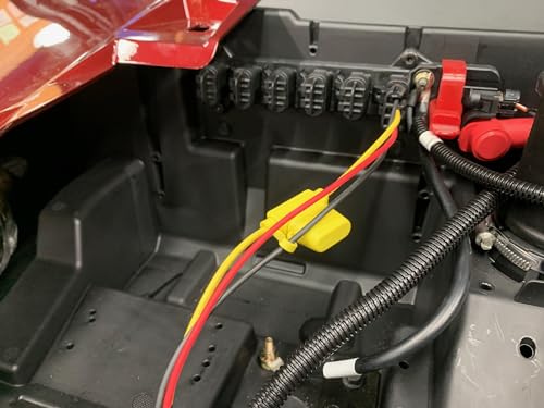 Image of Turn Signal and Horn Kit for 2025+ Polaris Ranger 1000 XP - Plug and Play Wiring Harness with Recessed Switchback Front Bumper DRL and Turn Signal Lights (Rocker Switch, With Horn)