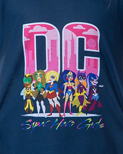 DC Comics Girls' Super Hero Girls Character Sleep Pajama Set Short3