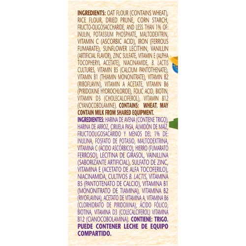 Image of Nestle Nestum Oat Rice and Prune Infant Cereal, 9.5 Oz, 12 Pack