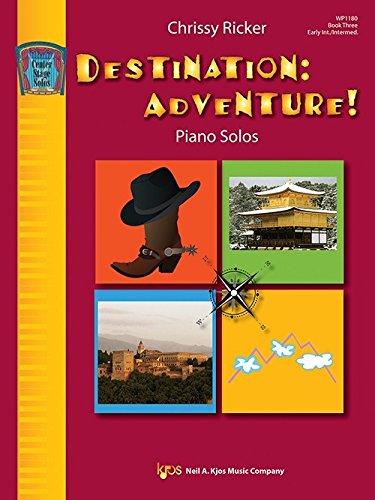 WP1180 - Destination: Adventure! Piano Solos by Chrissy Ricker, Book 3