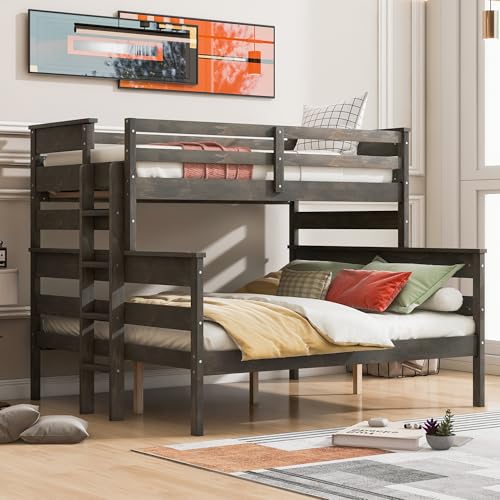 Harper & Bright Designs Detachable Design Twin XL Over Queen