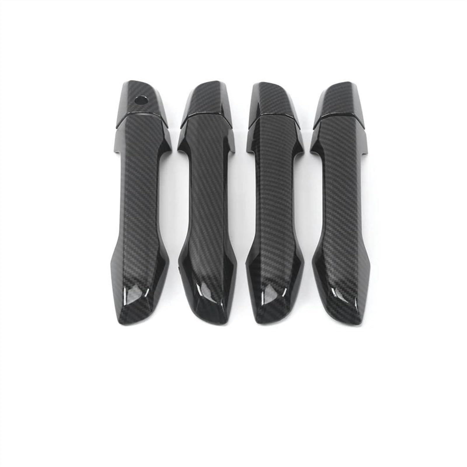 Noheeu B Auto Accessories Abs Carbon Door Kno Protector Handle Frame Cover Car Exterior Trim For Cr-V 5Th 2017-2020(B)