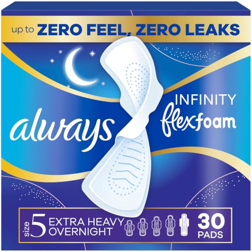 Always Infinity Size 5 Flexfoam Pads