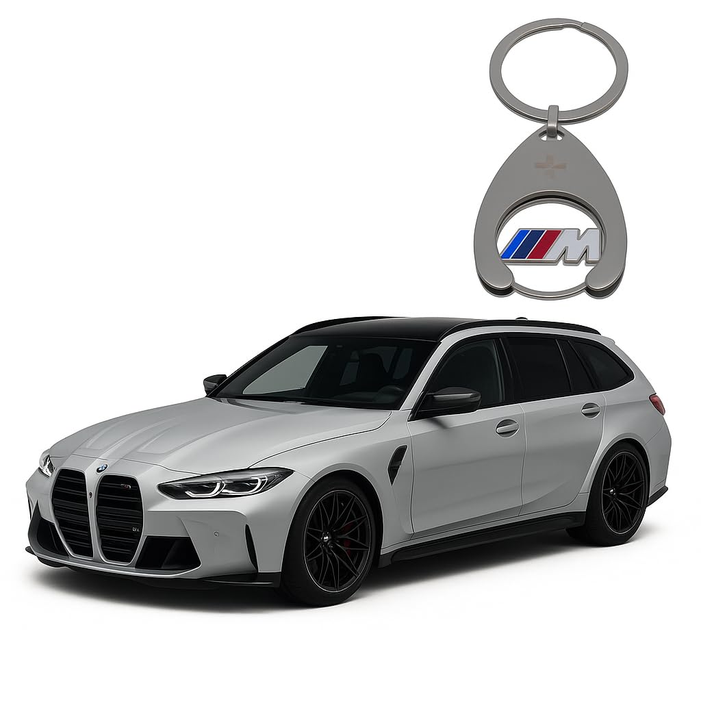 BMW Miniatur M3 Touring G81 Brooklyn Grey 1:18 Modellauto M Einkaufschip