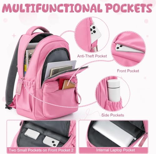 Image of School Backpack | Backpack with Multi Compartment |Laptop /tablet sleeve Durable & Lightweight | Smart College & Office Backpack for Men and Women | Water Resistant Bag for Kids & Teens