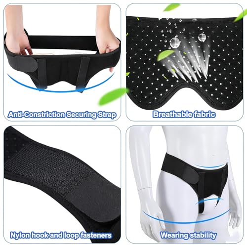 Faja Hernia Inguinal para Hombre Ajustable Talla S miniatura 4