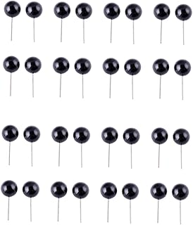 Didiseaon 200 Pçs Animais De Pelúcia Boneca Animais De Brinquedo Olhos De Segurança Com Arruelas Bonecas Pretas Olhos De Animais De Pelúcia Olhos DIY Olhos DIY Coloridos Boneca Olhos DIY