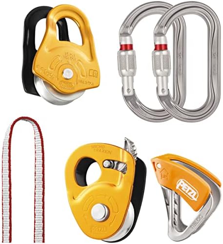 PETZL, Crevasse Rescue Kit, Kit for hauling and self-rescue from crevasses
