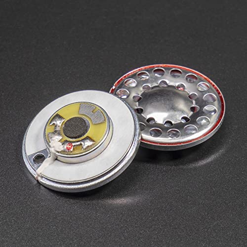 Image of Headphone Speaker Driver - Deep Bass and Crystal Clarity - Compatible with Sony MDR 7506 V6 V7 CD700 CD900 Headphone - 40mm Diameter - 1 Pair Included