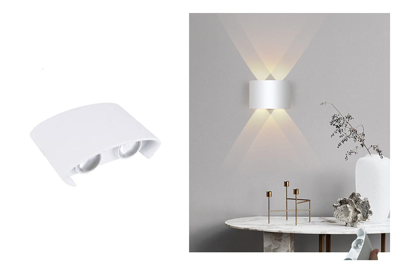 Plafoniera LED Ovale 20W Per Esterni E Ambienti Umidi - Bianco Neutro