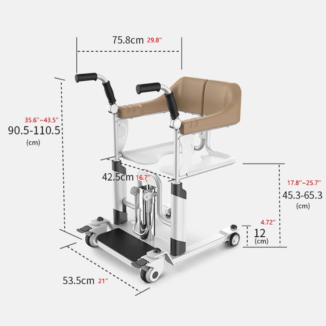 Wózek do przenoszenia pacjenta, podnośnik pacjenta, hydrauliczny podnośnik pacjenta do domu, podnośnik pacjenta do domu, przenośny podnośnik do przenoszenia fotela mobilnego A