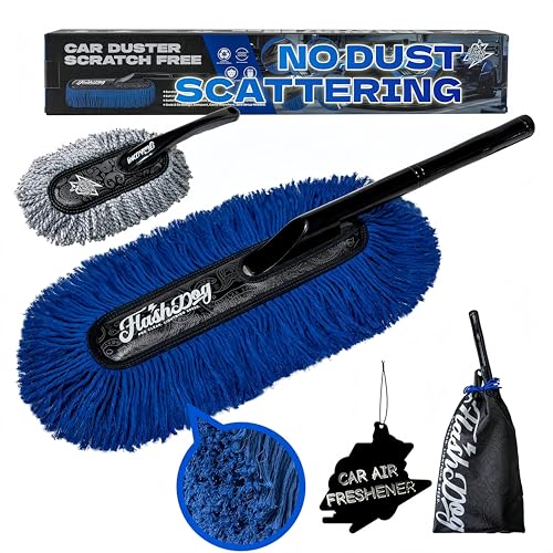 Flash Dog Wax-Treated Cotton Car Duster - with Interior Brush by Flash Dog - Used condition - US$22.75