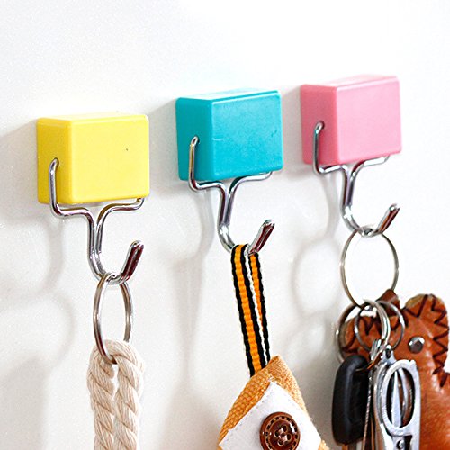 10 Ganci Magnetici Resistenti, Multiuso per Casa, Cucina, Bar