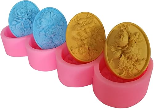 Miniatura 10 de Molde de jabón de 3 cavidades para jabón de silicona con hoja de ginkgo, un molde para 3 jabones, molde de jabón hecho a mano natural, molde de