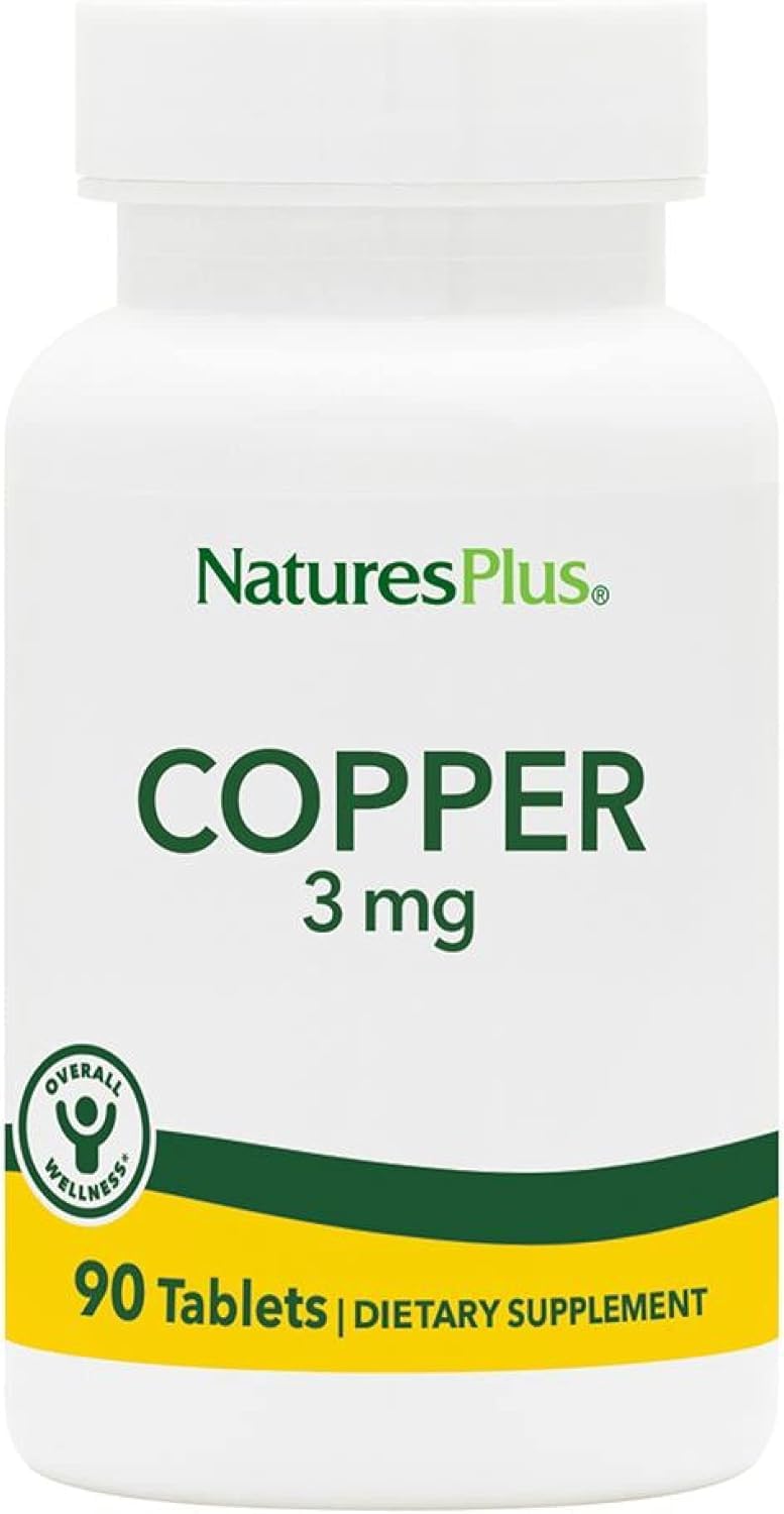 Copper, 3 mg, 90 Tablets
