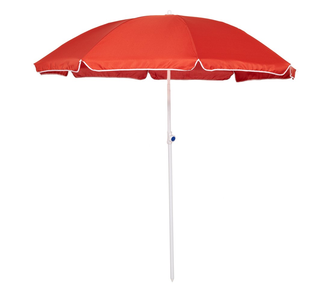 Dehner Gute Wahl Saturn Parasol Diameter 200 cm Height 180 cm Polyester Orange