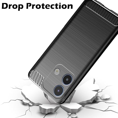 Image of Amazon Brand - Solimo Back Cover Case for Lava Storm Play 5G | Compatible for Lava Storm Play 5G Back Cover | 360 Degree Protection | Soft and Flexible (TPU | Matte Black)