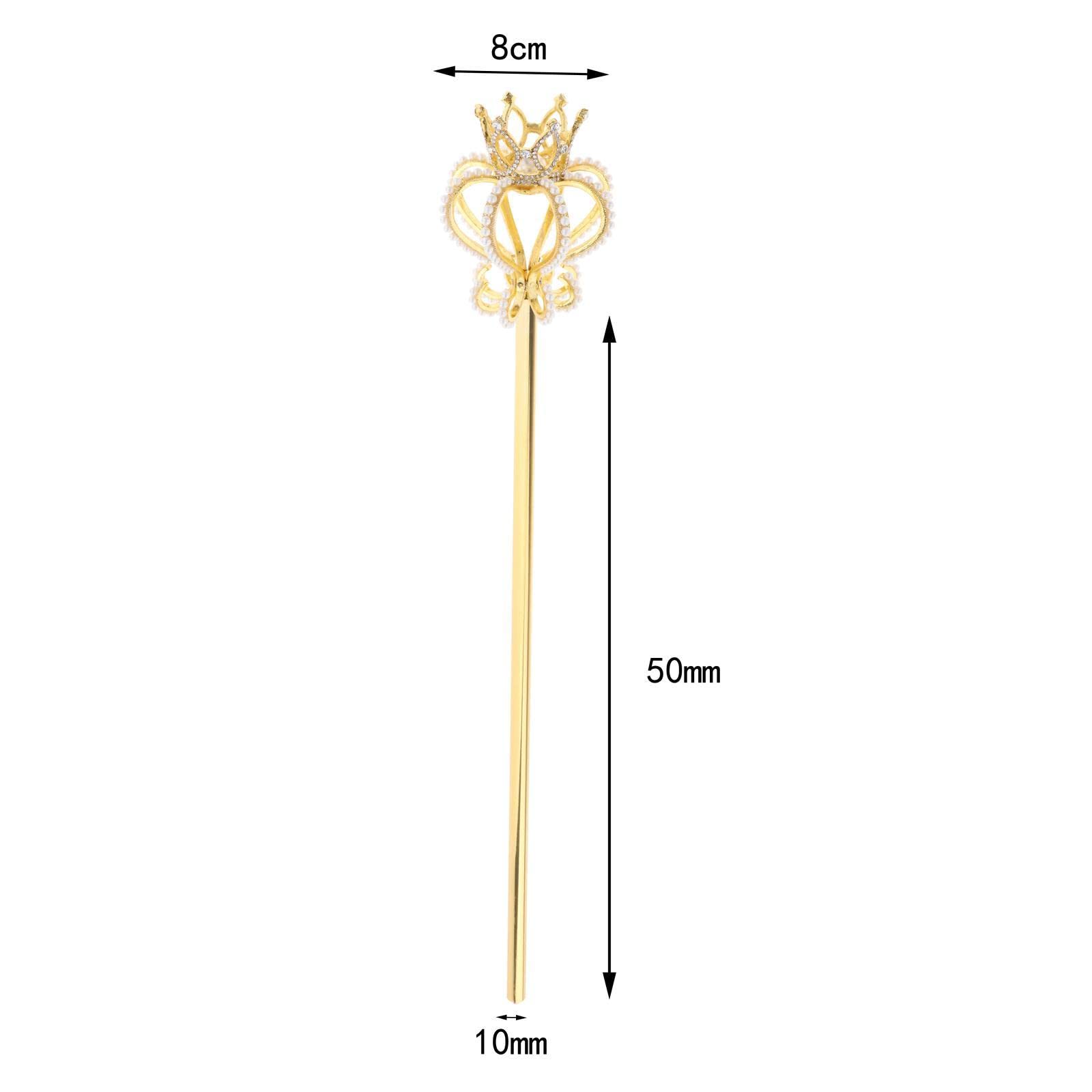 Bacchette Magiche, Accessori, Bacchette Magiche per Feste in Maschera, Decorazioni per Donne, Forniture per Compleanno E Halloween, Perla d'oro