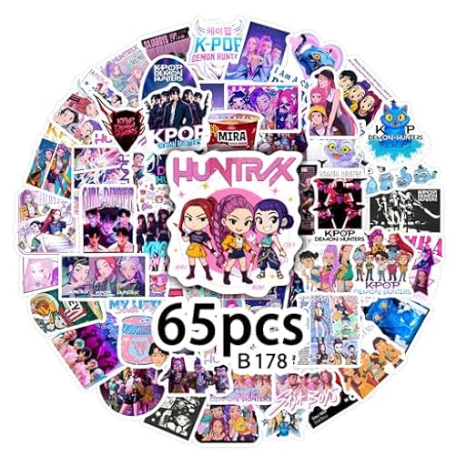KPOP DE-MON HUNTERS Pegatina, Pegatinas de colores vivos, Pegatinas, HUNTRI/X Rumi/Mira/Zoey Sticker Merch, Pegatina Anime, para Snowboard, Guitarra Botella de Agua, Cuaderno (65 Piezas) | Ya disponible en tu tienda friki favorita! En mundofriki.es!