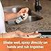 Organic Chix Alcohol Free Hand Sanitizer - Made in USA, Antibacterial Sanitizer from Pure Plant Based Essential Oils - Protects from Germs & Defends Immune System (4oz Bottle)