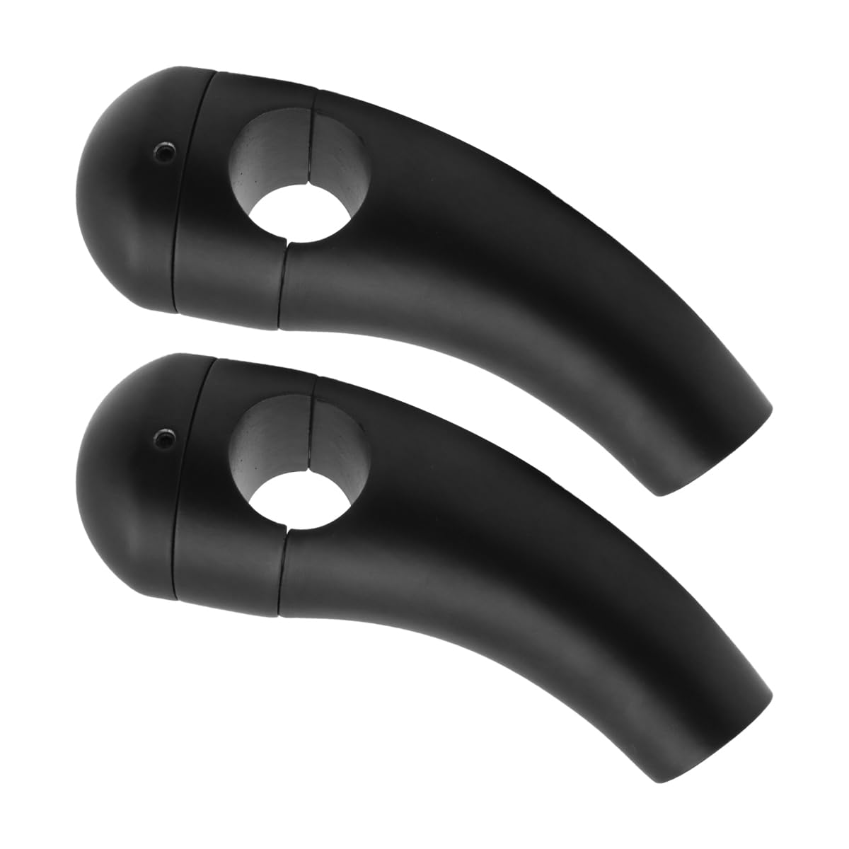 Riven 1 "Bar Schwarz Motorrad Lenker Pullback Risers für Universal Fahrräder