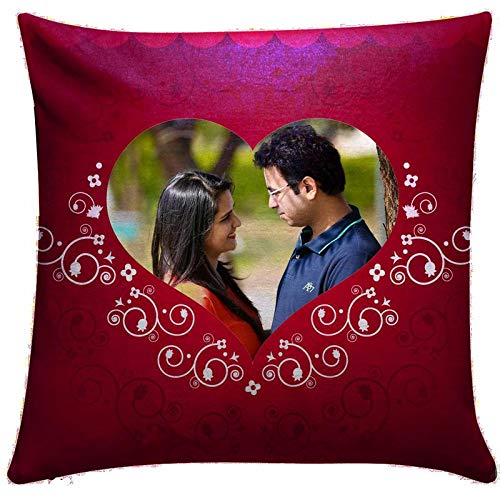 Buy Desiway Personalized Cushion Cover with Filler (Size 14x14inch