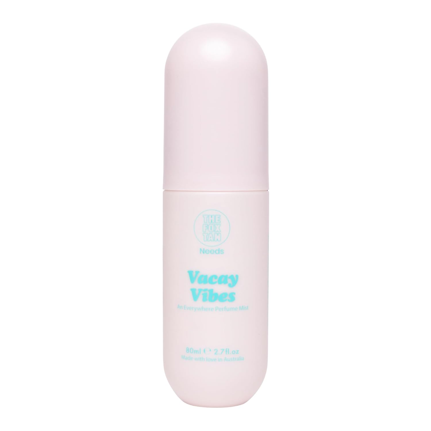 THE FOX TAN Everywhere Perfume Mist, Vacay Vibes Scent, Spray for Women, Long-Lasting Scent, Vegan & Cruelty-Free, 80mL