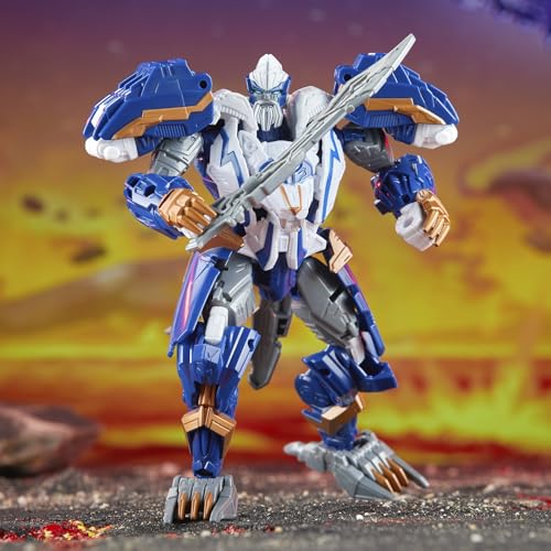 Transformers Legacy United Voyager Class Prime Universe Thundertron Action Figure, Schwarz - Image 4