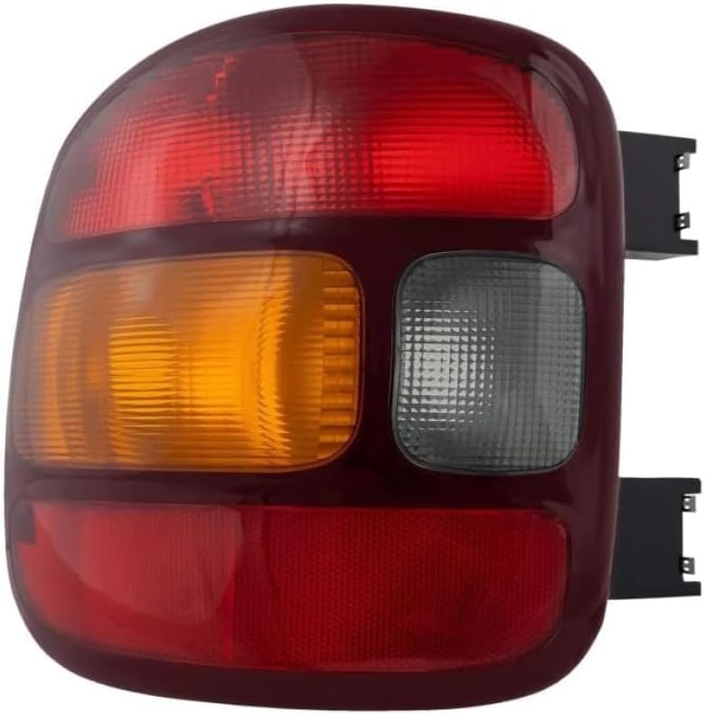 CarLights360: For 1999 2000 2001 2002 2003 GMC Sierra 1500 Tail Light Assembly Driver and Passenger Side - Replaces GM2800136 GM2801136 | 15224277, 15224276 Vehicle Trim: w/Stepside Bed