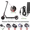 KFD 42V 2A 1.5A Electric Scooter Charger Power Adapter for E-scooter Electric Bike Hiboy MAX3 S2 Pro Fiido D2 D1 D2S D11 D4S D21 Q1 Q1S 36V 5Ah 7.5Ah 8Ah 11.4Ah Battery Power Supply UK Plug Cable #4