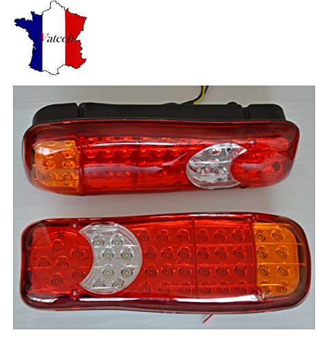 Coppia 12 V 45 LED luci posteriori camion