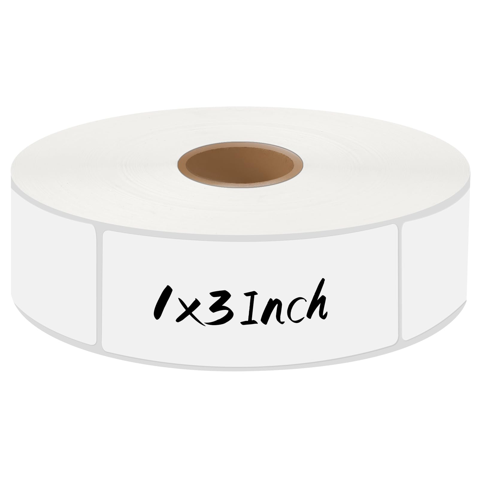 1000Pcs Removable Freezer Labels,1 x 3 Inch Blank Food Labels for Food Containers Jars Waterproof Oil Freezer Tape Easy to Write On