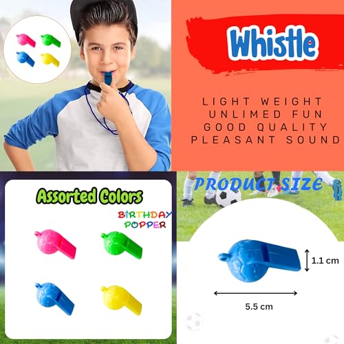 Image of Birthday Popper 50 Pcs Fun Mania Combo Pack as Birthday Return Gifts for Kids of all Age Groups