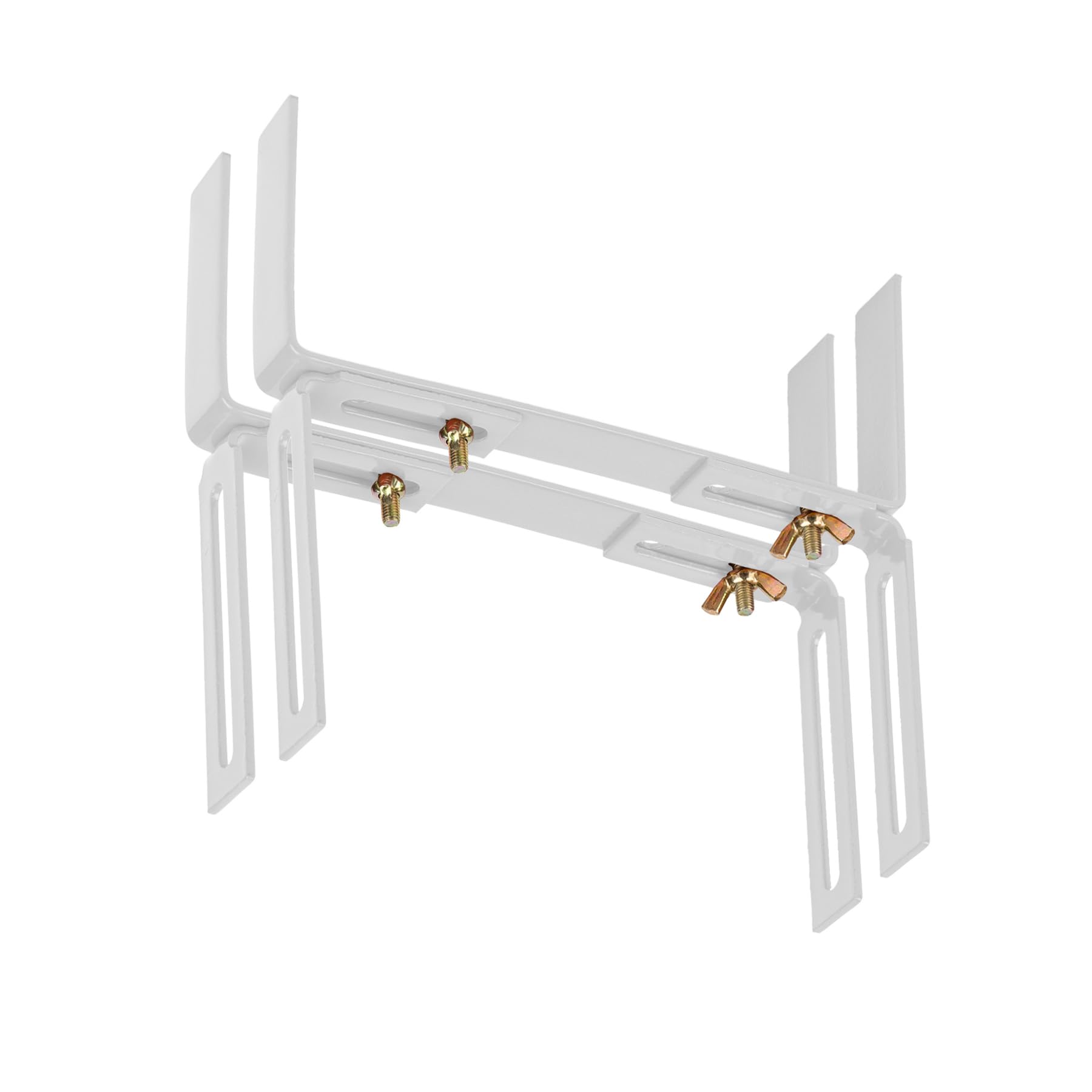 BigDean 2 Stck Blumenkastenhalter wei Standard H-Form Kasten Halter  Balkonkastenhalter: Amazon.de: Garten