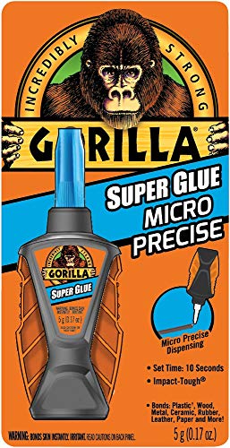 Gorilla Glue Gorilla Micro Precise Super Glue-5g, 5g