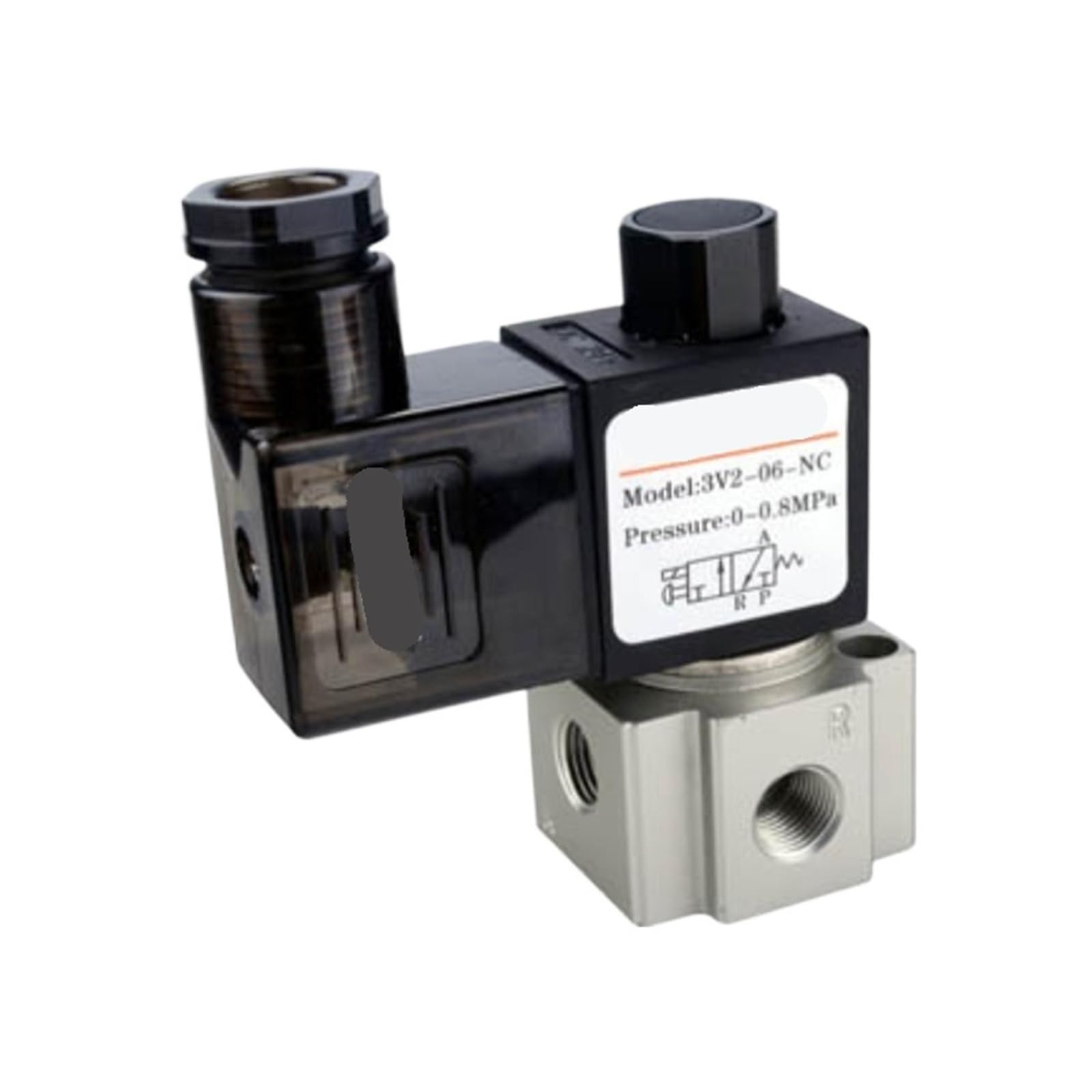 Série 3V2 électrovanne pneumatique 3V206NCF distributeur mécanique 3 voies 2 positions