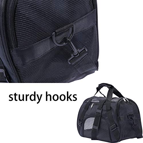 PPOGOO Pet Travel Carriers with Support Soft-Sided for Cats and Dogs Airline Approved Non-Toxic Odorless 1 - Image 5