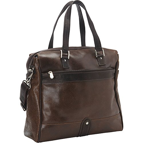 Piel Leather Vintage Travel Tote, Vintage Brown, One Size #TOP6