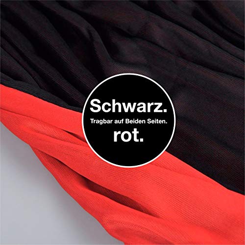 Halloween vampier kostuum cape - rood & zwart - cape met capuchon voor kinderen & volwassenen - dames & heren - Image 3