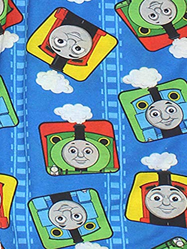 Thomas The Train & Friends Boys 3 Piece Shorts Pajamas Set (3T, Blue/Green) #TOP6