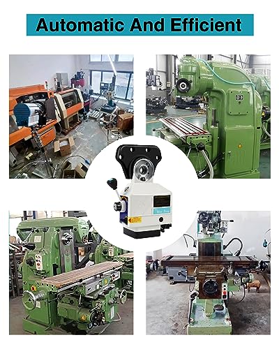 image for Riedhoff Z-axis Power Milling Machine, [450 Lb Torque ]power Feed Tabl