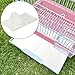 KCGANI 100 Pcs Bird Cage Liner Papers, 20 x 11 inch Non-Woven Gravel Liner Paper for Bird Cage, Disposable Cage Paper Liners Precut Absorbent Bird Cushion Paper Pad Accessories for Parrot Pet Cages