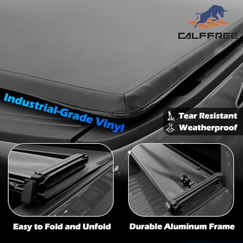 Image of Truck Bed Tonneau Cover Compatible with 2020-2026 Jeep Gladiator
